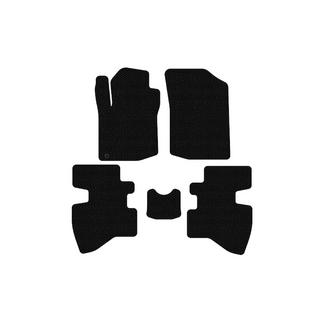 Rubber Floor Mats Carsuit (2007-2009, HB, 3-Door, Black) Toyota Aygo 2007-2014 photo 1