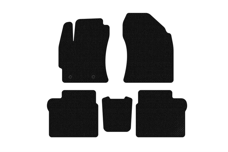 Toyota Corolla 2013-2019 Rubber floor mats Carsuit (2016-2019, SD, black) Image