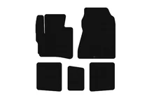Toyota IQ 2008-2015 Rubber Floor Mats Carsuit (HB, Black) photo 1
