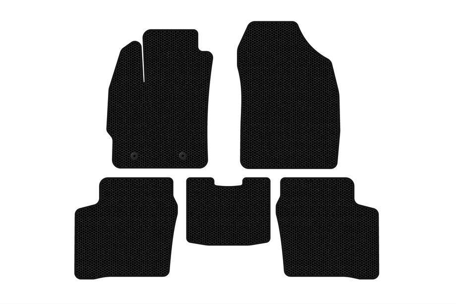 Toyota Prius 2003-2009 Rubber floor mats Carsuit (LB, black) Image