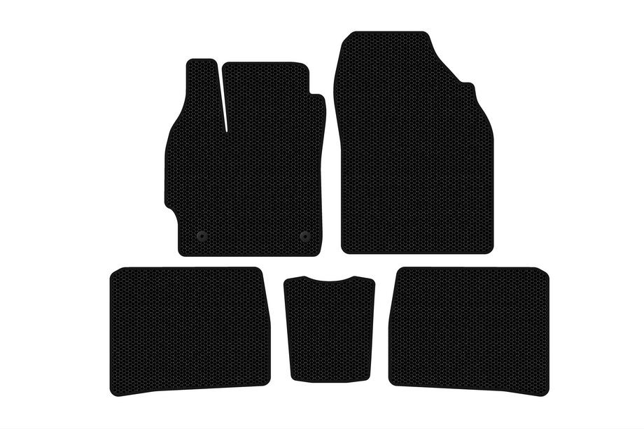Toyota Prius 2009-2015 Rubber floor mats Carsuit (LB, black) Image