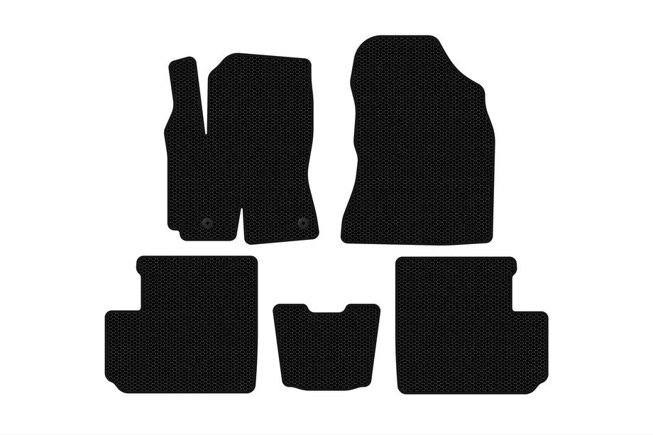 Toyota Rav 4 2001-2005 Rubber Floor Mats Carsuit (Black) Image