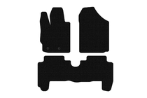 Toyota Yaris 2006-2011 Rubber floor mats Carsuit (HB, 5-door, black) photo 1