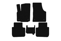 Volkswagen Atlas (Terramont) 2016- Rubber floor mats Carsuit (2 rows, 7-seater, black) photo 1