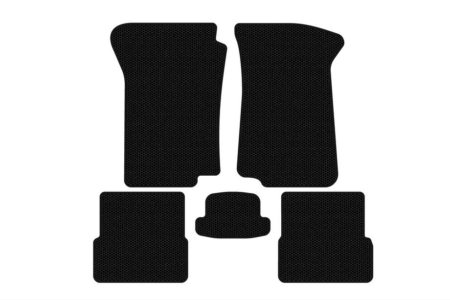 Volkswagen Golf 2 1983-1992 Rubber Floor Mats Carsuit (Black) Image