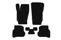 Volkswagen Polo 2010-2017 Rubber floor mats Carsuit (HB, 3/5-door, black) photo 1