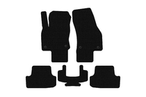 Volkswagen T-Roc 2017-2025 Rubber floor mats Carsuit (5-door, black) photo 1