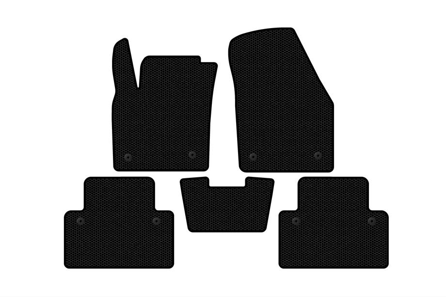 Volvo C30 2006-2012 Rubber floor mats Carsuit (HB, 3-door, black) Image