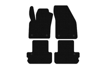 Volvo C70 2006-2010 Rubber Floor Mats Carsuit (Cabriolet, Black) photo 1