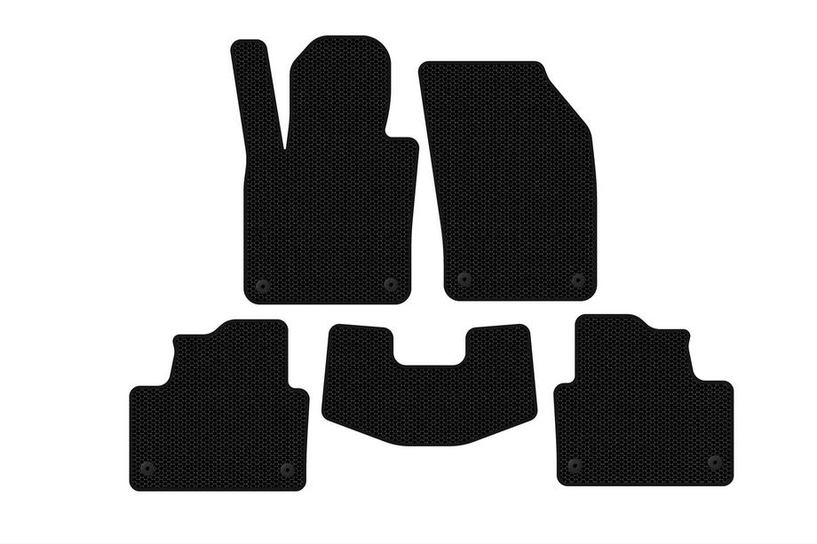 Volvo S60 2019- Rubber Floor Mats Carsuit (Black) Image