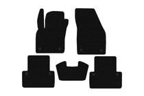Volvo V50 2004-2012 Rubber Floor Mats Carsuit (2007-2012, SW, Black) photo 1