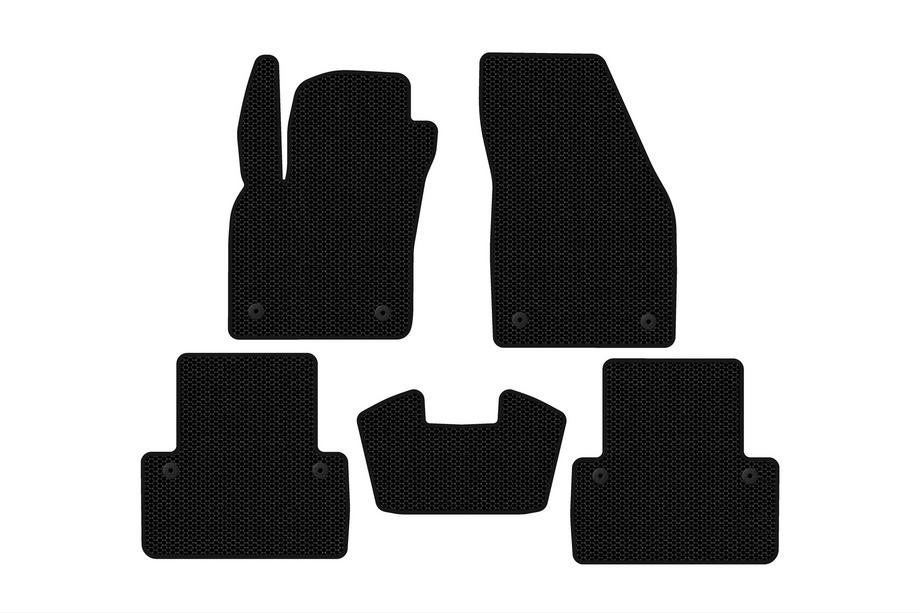 Volvo V50 2004-2012 Rubber Floor Mats Carsuit (2007-2012, SW, Black) Image