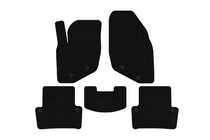 Volvo XC70 2000-2007 Rubber Floor Mats Carsuit (Black) photo 1