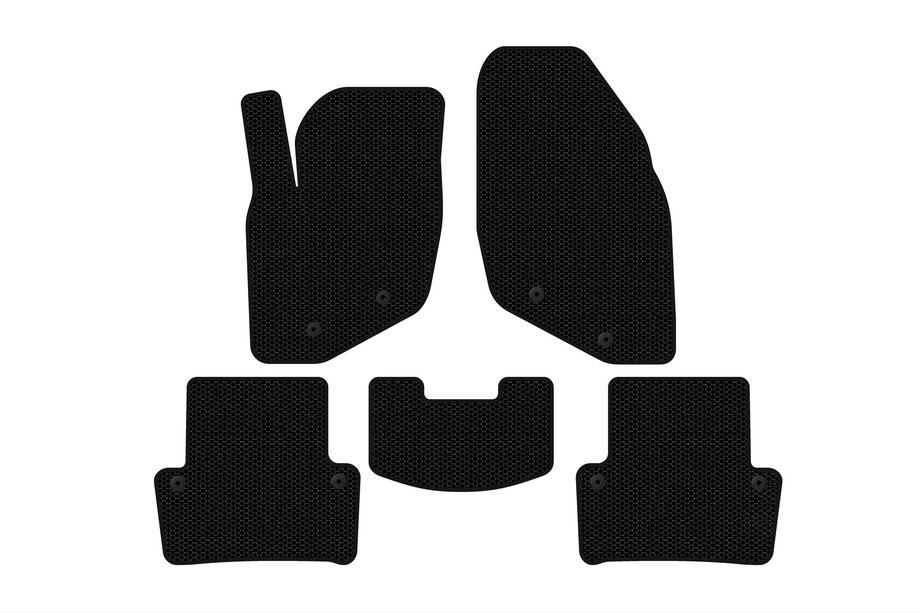 Volvo XC70 2000-2007 Rubber Floor Mats Carsuit (Black) Image