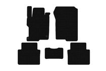 Honda Accord IX 2013-2017 Rubber Floor Mats Carsuit (SD, Black) photo 1
