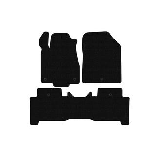 Rubber floor mats Carsuit (2 rows, black) Acura MDX 2007-2013 photo 1