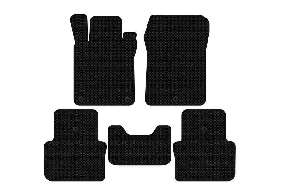 Acura TLX 2014-2020 Rubber Floor Mats Carsuit (SD, Black) Image