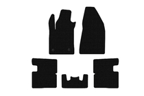 Alfa Romeo Giulietta 2010-2020 Rubber Floor Mats Carsuit (Black) photo 1