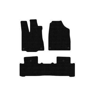 Rubber floor mats Carsuit (2 rows, black) photo 1
