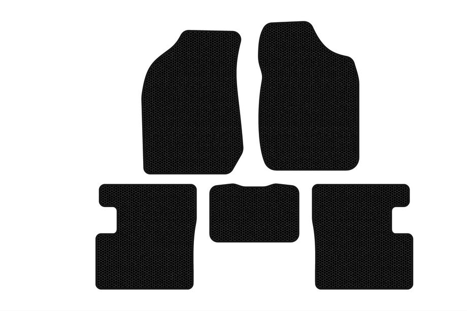 BYD F3 2005-2013 Rubber Floor Mats Carsuit (SD, Black) Image