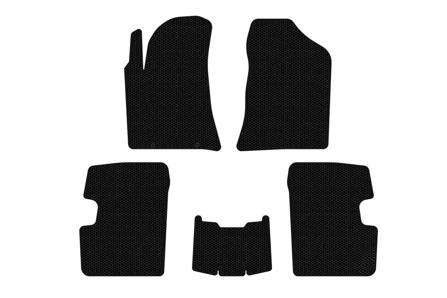 BYD F3 2013-2015 Rubber Floor Mats Carsuit (SD, Black) Image