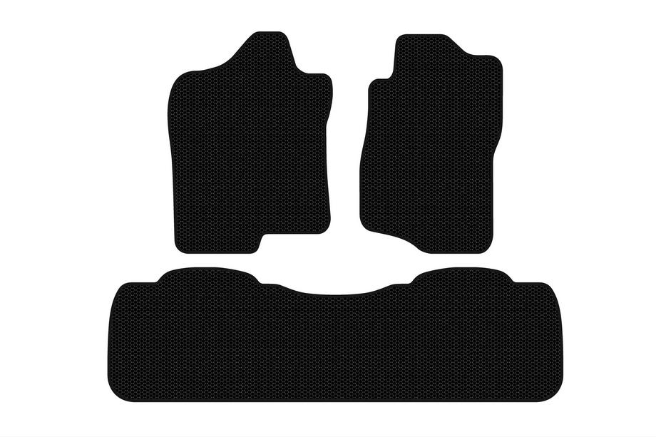 Chevrolet Suburban 2007-2014 Rubber Floor Mats Carsuit (Black) Image