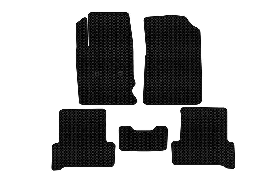 Chevrolet Colorado 2012–2022 2012-2022 Rubber Floor Mats Carsuit (Black) Image
