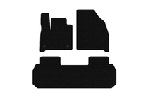 Chevrolet Traverse 2017- Rubber floor mats Carsuit (2 rows, black) photo 1