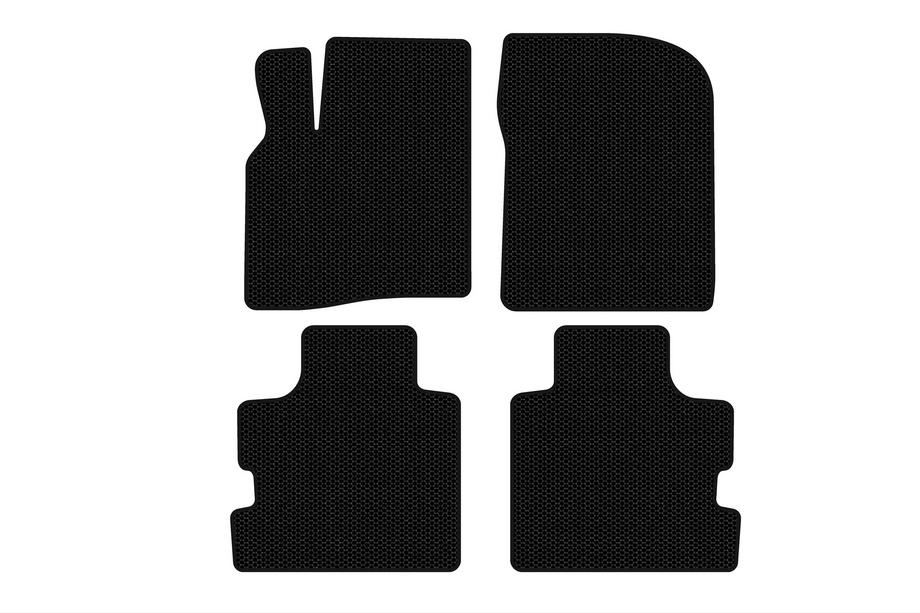 Chrysler Pacifica 2004-2008 Rubber Floor Mats Carsuit (Black) Image
