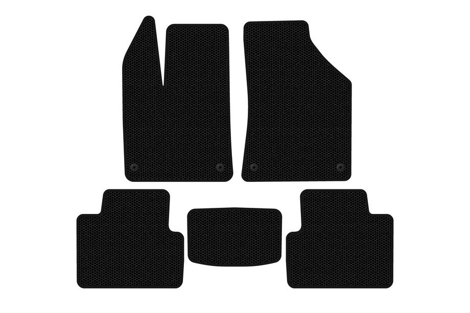 Chrysler 200 I 2010-2014 Rubber Floor Mats Carsuit (Black) Image