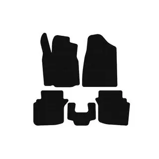 Rubber floor mats Carsuit (2004-2006, black)