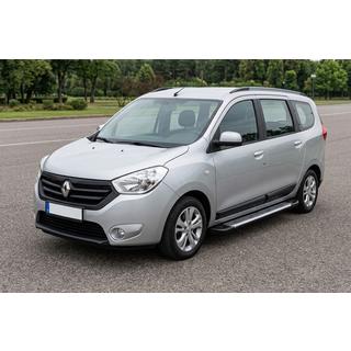 Side Steps Line (2 pcs, Aluminum) Dacia Lodgy 2012-2022 photo 1