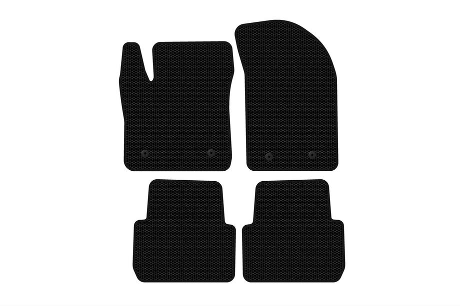 Chrysler 200 I 2010-2014 Rubber Floor Mats Carsuit (SD, Black) Image