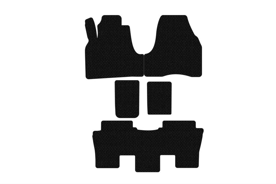 Citroen C-8 2002-2014 Rubber Floor Mats Carsuit (Black) Image