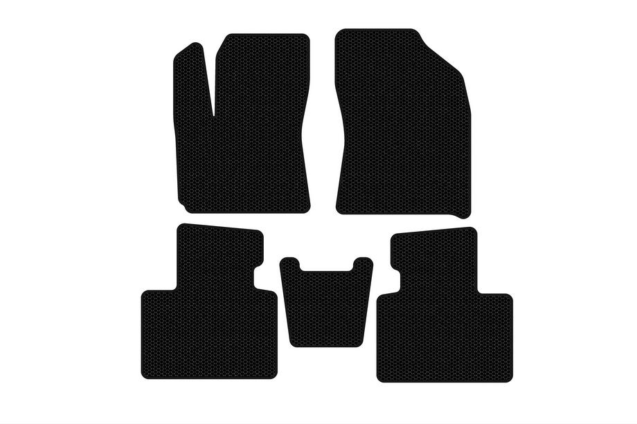 FAW X40 2016-2021 Rubber Floor Mats Carsuit (Black) Image