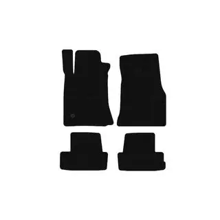 Rubber Floor Mats Carsuit (2005-2009, GT, Coupe, Black)