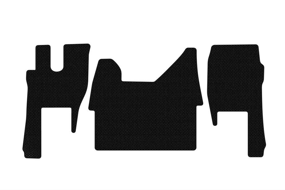 Ford F-MAX 2018-2023 Rubber Floor Mats Carsuit (Black) Image