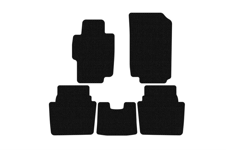 Honda Accord VII 2002-2007 Rubber Floor Mats Carsuit (SD, Black) Image