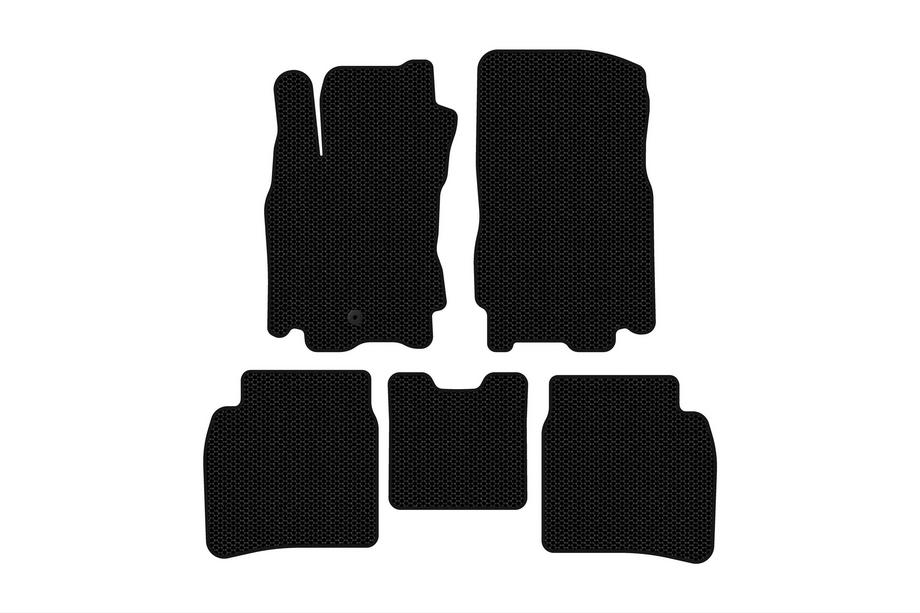 Nissan Note 2004-2012 Rubber Floor Mats Carsuit (Black) Image