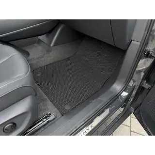 Rubber Floor Mats Carsuit (Black) photo 2