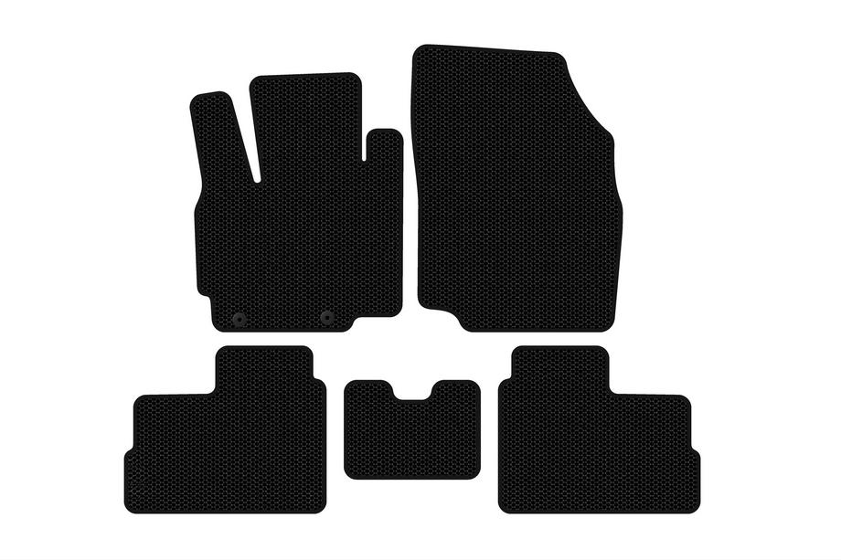 Mitsubishi Space Star/Mirage 2012- Rubber floor mats Carsuit (for Space Star, 2012-2016, HB, black) Image