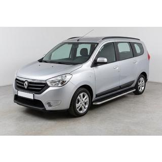 Side Steps Maydos V1 (2 pcs, Aluminum & Stainless Steel) Dacia Lodgy 2012-2022 photo 1