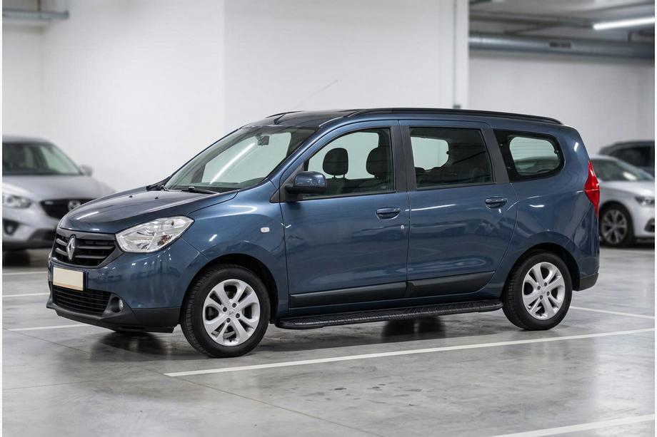 Dacia Lodgy 2012-2022 Side Steps Bosphorus Black (2 pcs, Aluminum) Image