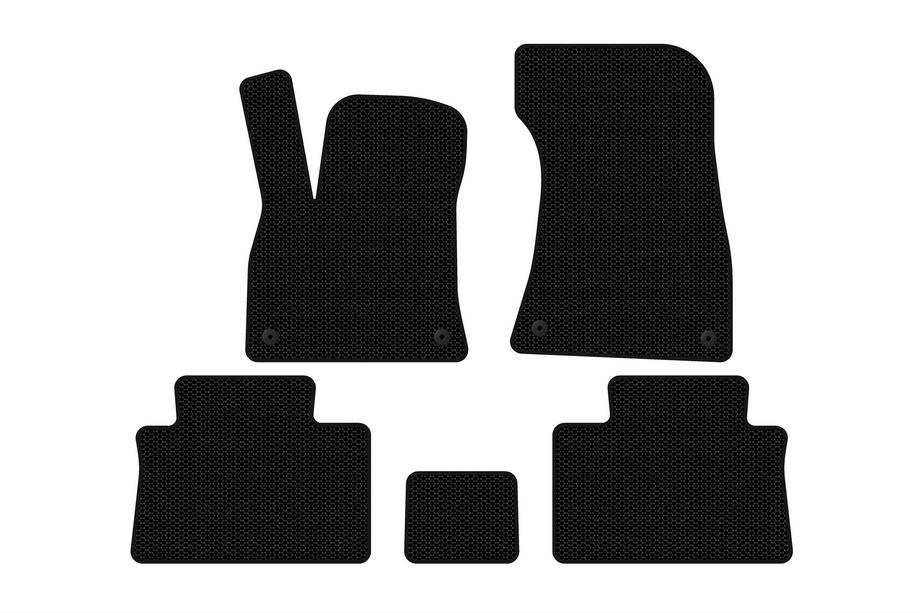 Audi e-Tron 2018-2022 Rubber Floor Mats Carsuit (Sportback, Black) Image