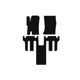 Rubber floor mats Carsuit 2004-2008 (2 rows, black) Ssang Yong Rodius photo 1
