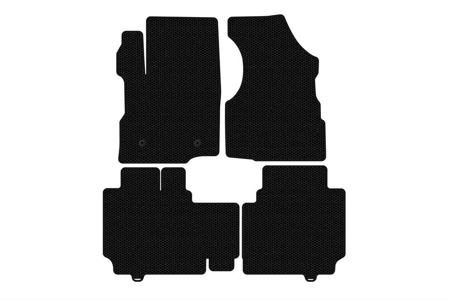 Chevrolet Equinox 2009-2016 Rubber floor mats Carsuit (2015-2017, black) Image