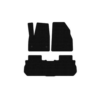 Rubber floor mats Carsuit (2 rows, 2017-2019, black) GMC Acadia 2017- photo 1