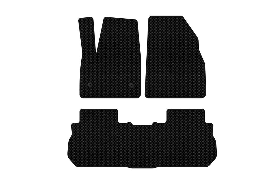 GMC Acadia 2017- Rubber floor mats Carsuit (2 rows, 2017-2019, black) Image