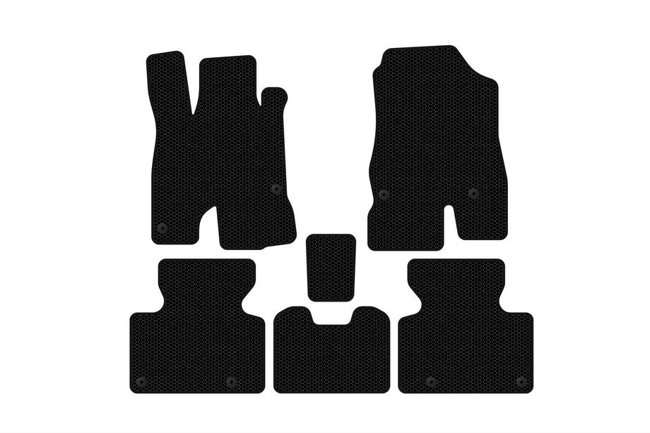 Honda Clarity 2016- Rubber Floor Mats Carsuit (Black) Image