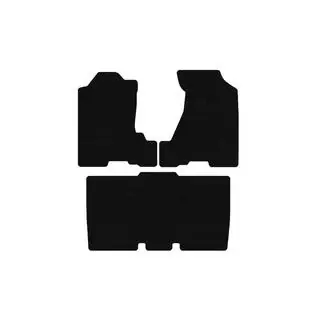 Rubber Floor Mats Carsuit (Black)